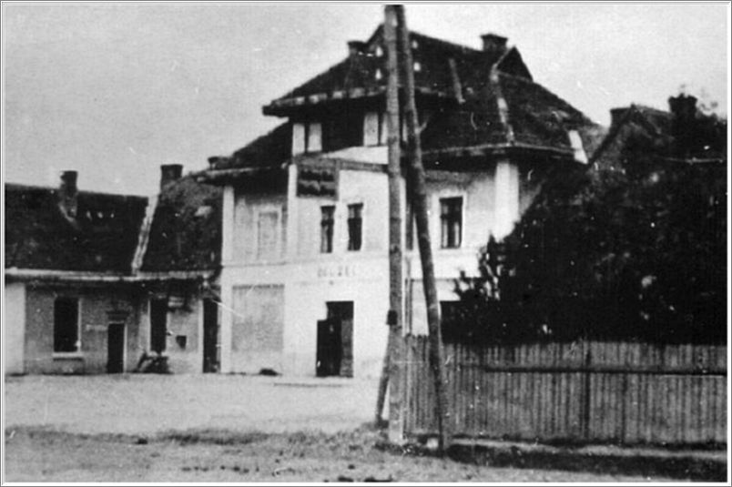 Belzec station entrance